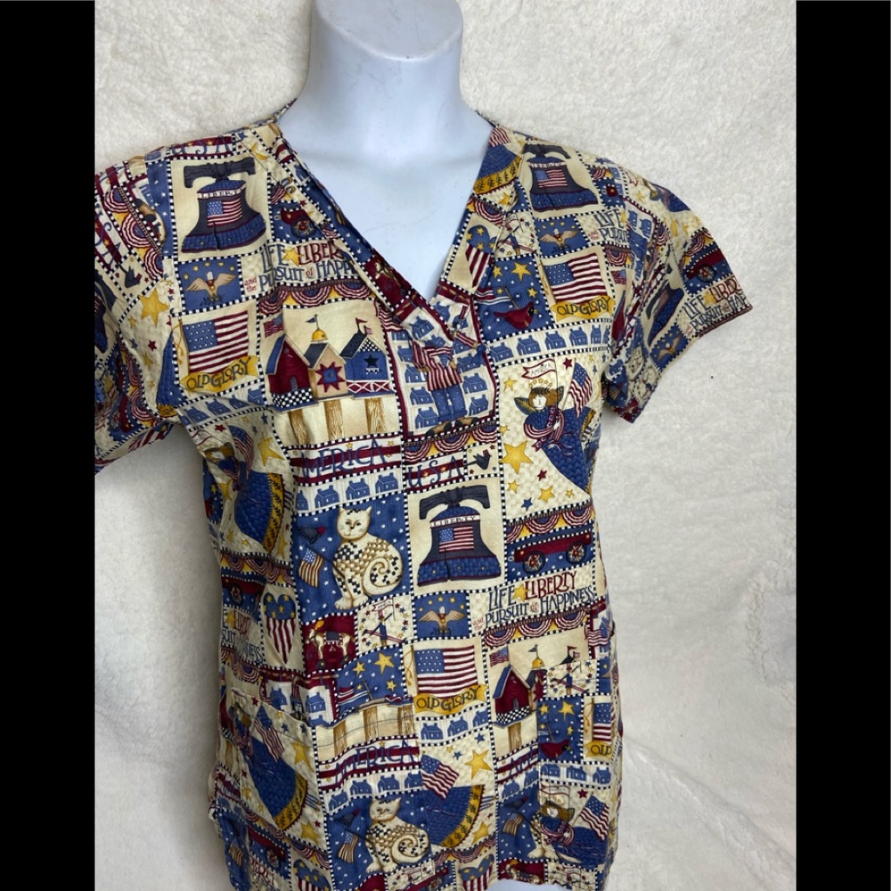 Vintage style - Cottonality Scrub S